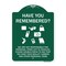 Signmission Have You Remembered We Are Not Responsible for Personal Items Left in Vehicles Double, GW-1824-23909 A-DES-GW-1824-23909 - alternate 1